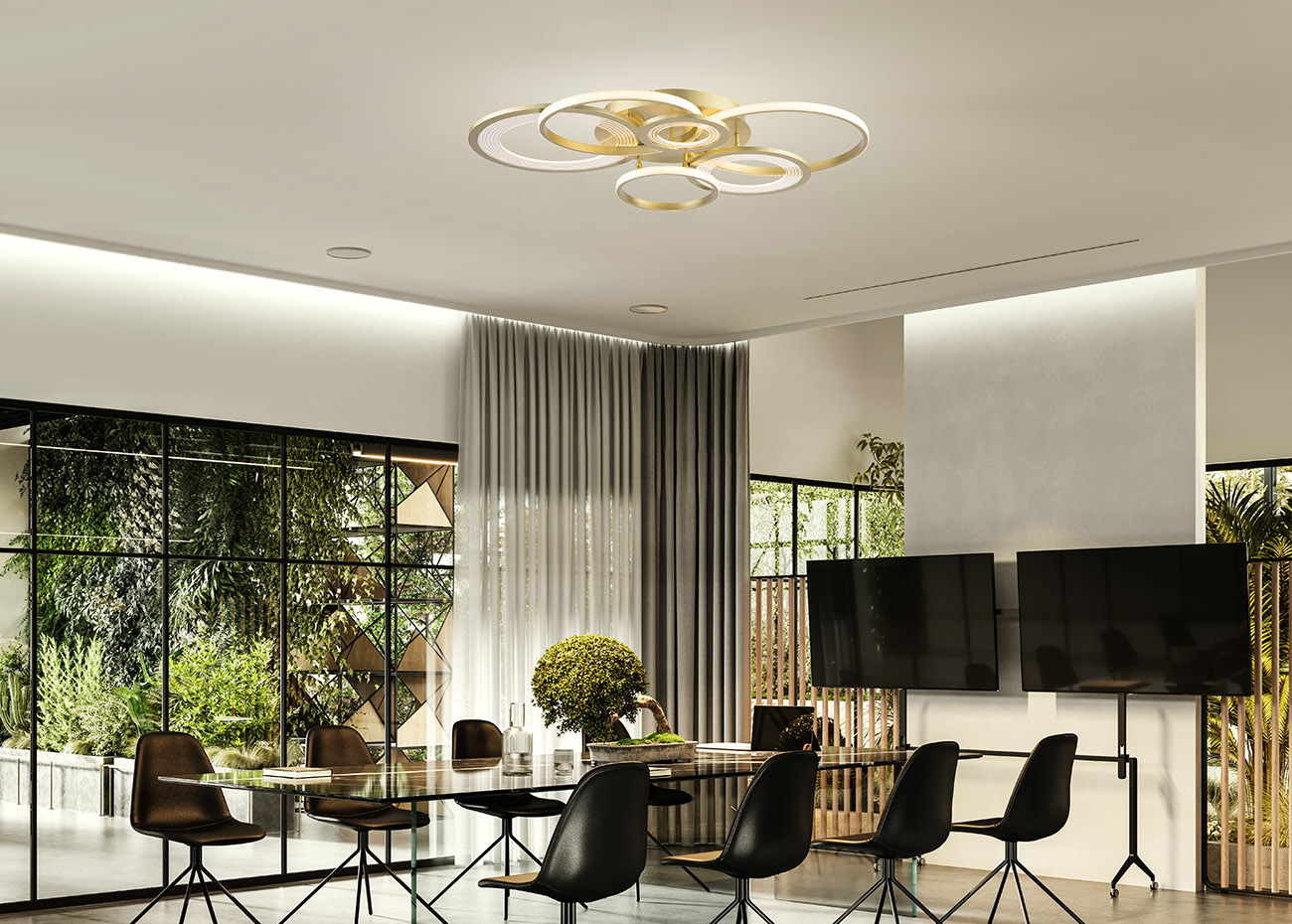 Потолочная светодиодная люстра Escada 10248/6 LED