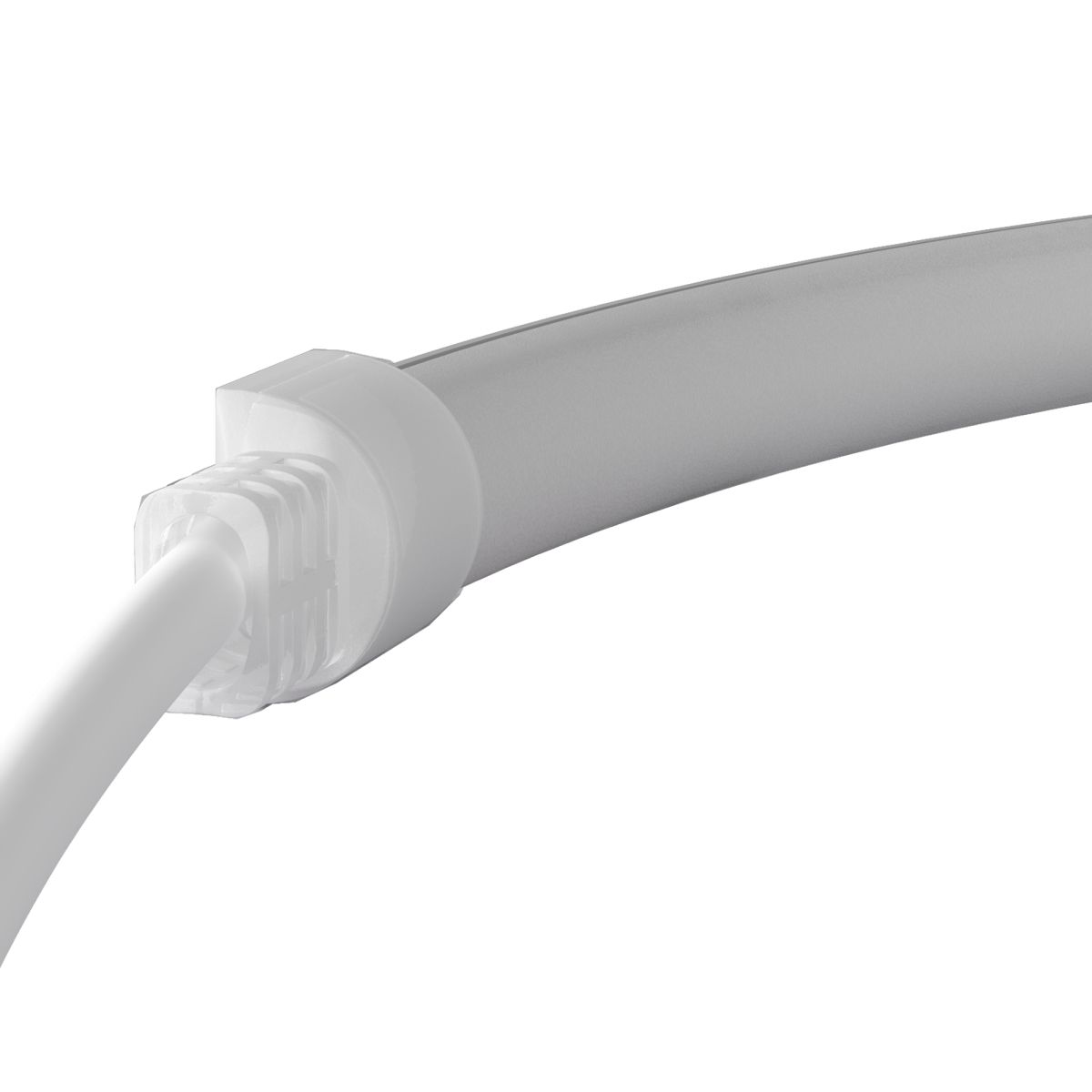 Термостойкий гибкий неон 13x7 24В 9,6Вт/м 3000K IP67 5м (вертикальный изгиб) 432054