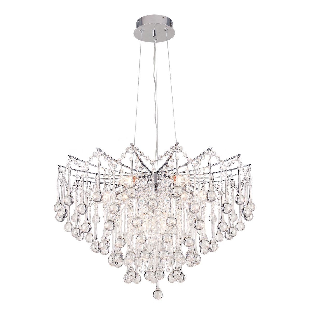 Подвесная люстра Modelux ML.6761.8 CR Подвесная люстра Modelux ML.6761.8 CR