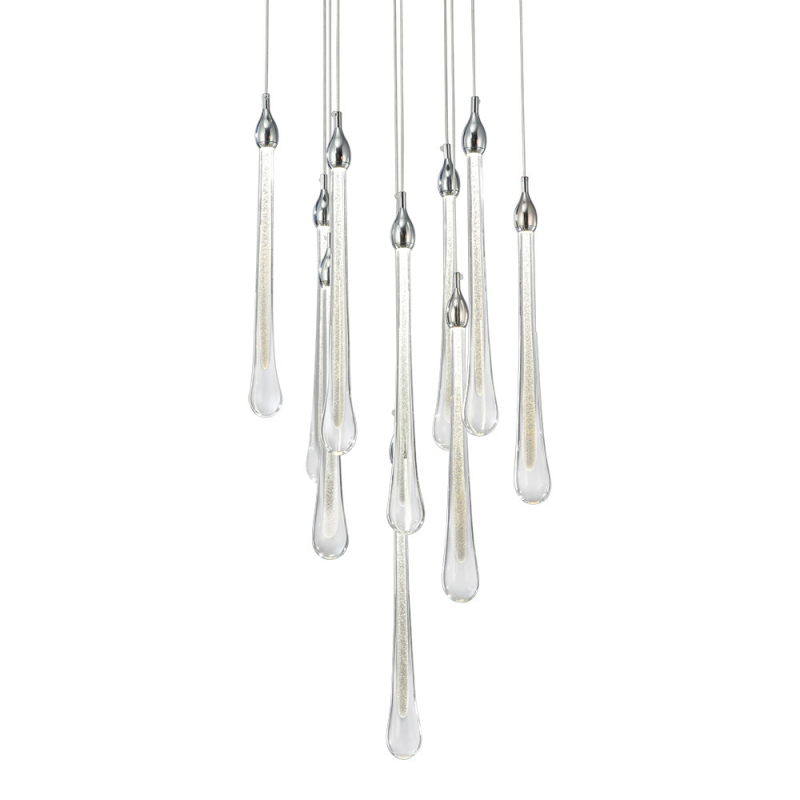 Подвесной светильник Delight Collection Teardrop OM801670-10-CH Подвесной светильник Delight Collection Teardrop OM801670-10-CH
