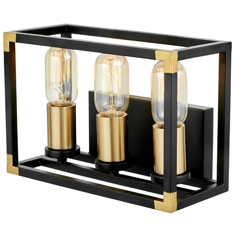 Бра Lumina Deco Waldorf LDW 1140-3 BK+MD Бра Lumina Deco Waldorf LDW 1140-3 BK+MD