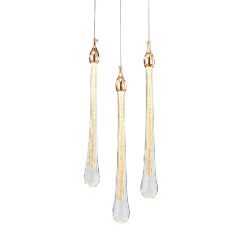 Подвесной светильник Delight Collection Teardrop OM801670-3-G Подвесной светильник Delight Collection Teardrop OM801670-3-G