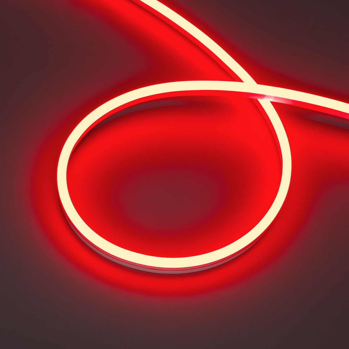 Светодиодная лента герметичная Arlight HALO-SIDE-A168-6x13mm 24V Red (10 W/m, IP67, 2835, 5m) (Силикон) 061569