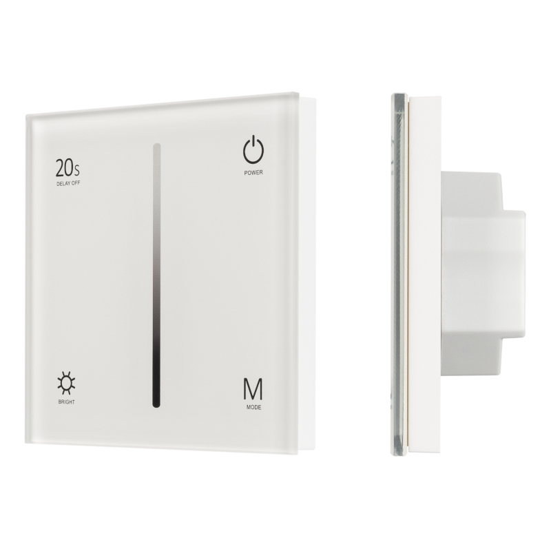 Панель Arlight Smart-P6-Dim-G-IN White (12-24V, 4x3A, Sens, 2.4G) 034781 Панель Arlight Smart-P6-Dim-G-IN White (12-24V, 4x3A, Sens, 2.4G) 034781
