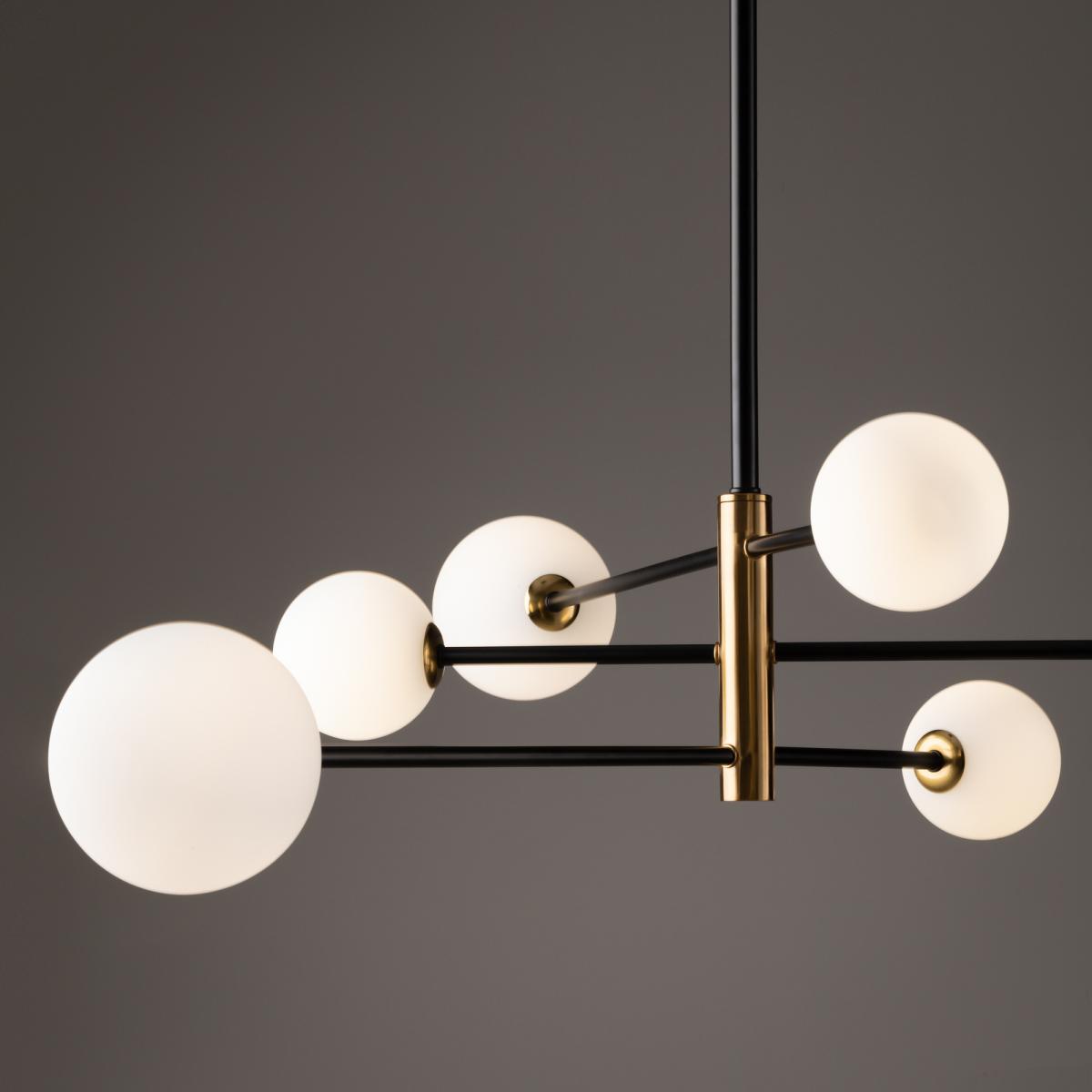 Люстра на штанге Freya Sphirity FR5376CL-06B