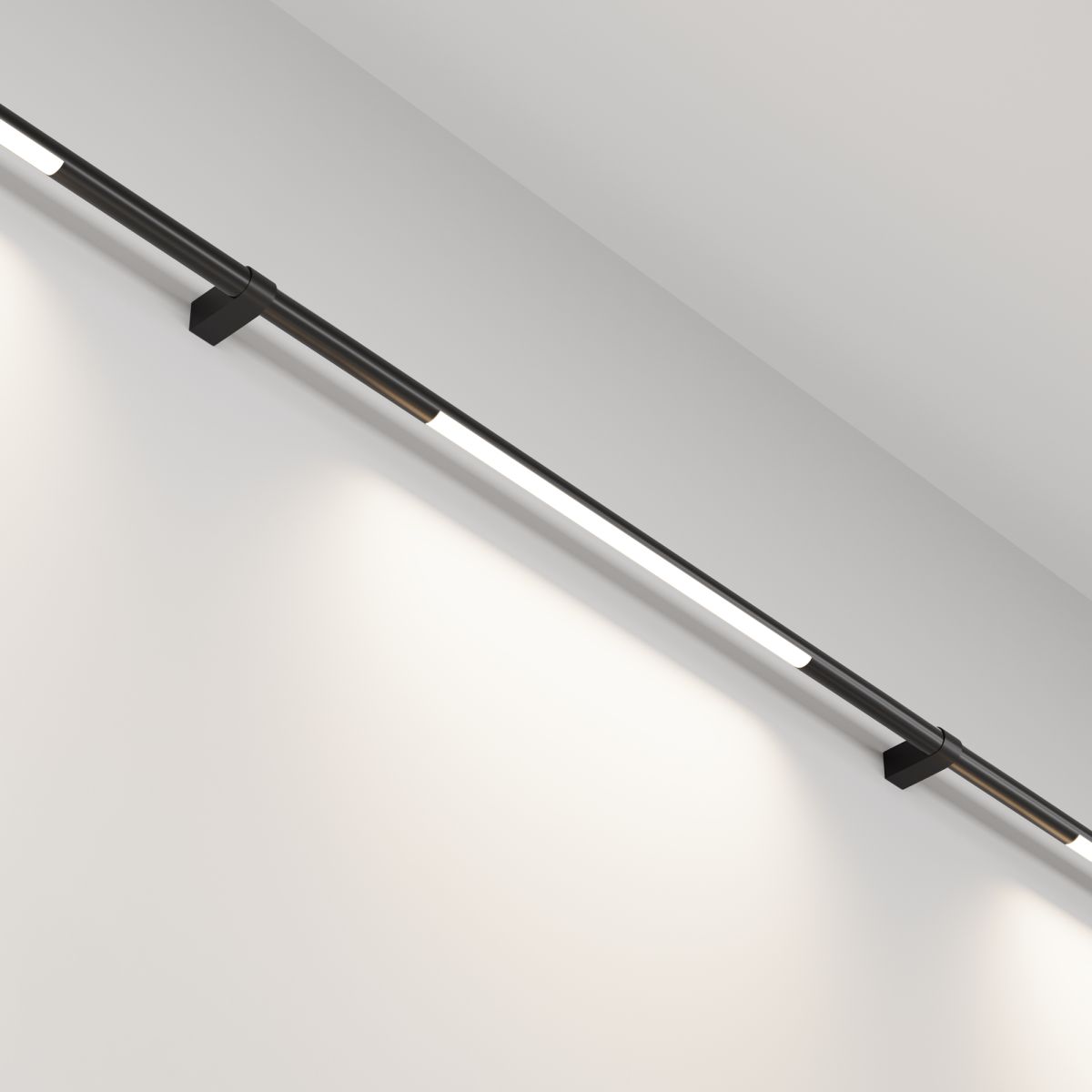 Трековый светильник Maytoni Basis C100CL-L500-12W3-6K-B