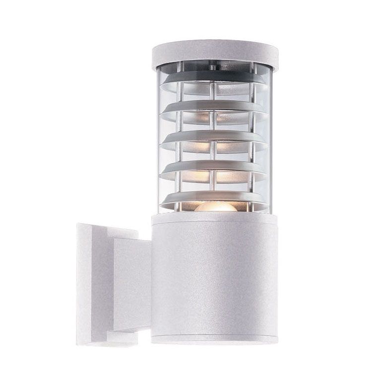 Уличный настенный светильник Ideal Lux Tronco AP1 Bianco 118659 Уличный настенный светильник Ideal Lux Tronco AP1 Bianco 118659