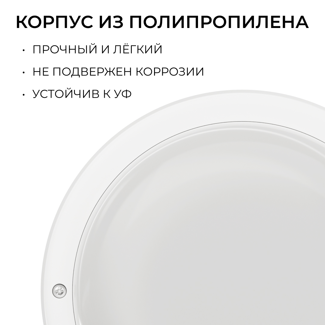 Светильник светодиодный герметичный OGM О28-01