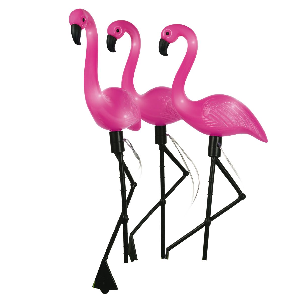 Садовый светильник на солнечной батарее (3 шт.) Uniel USL-S-833/PM530 FLAMINGO SET3 UL-00012698