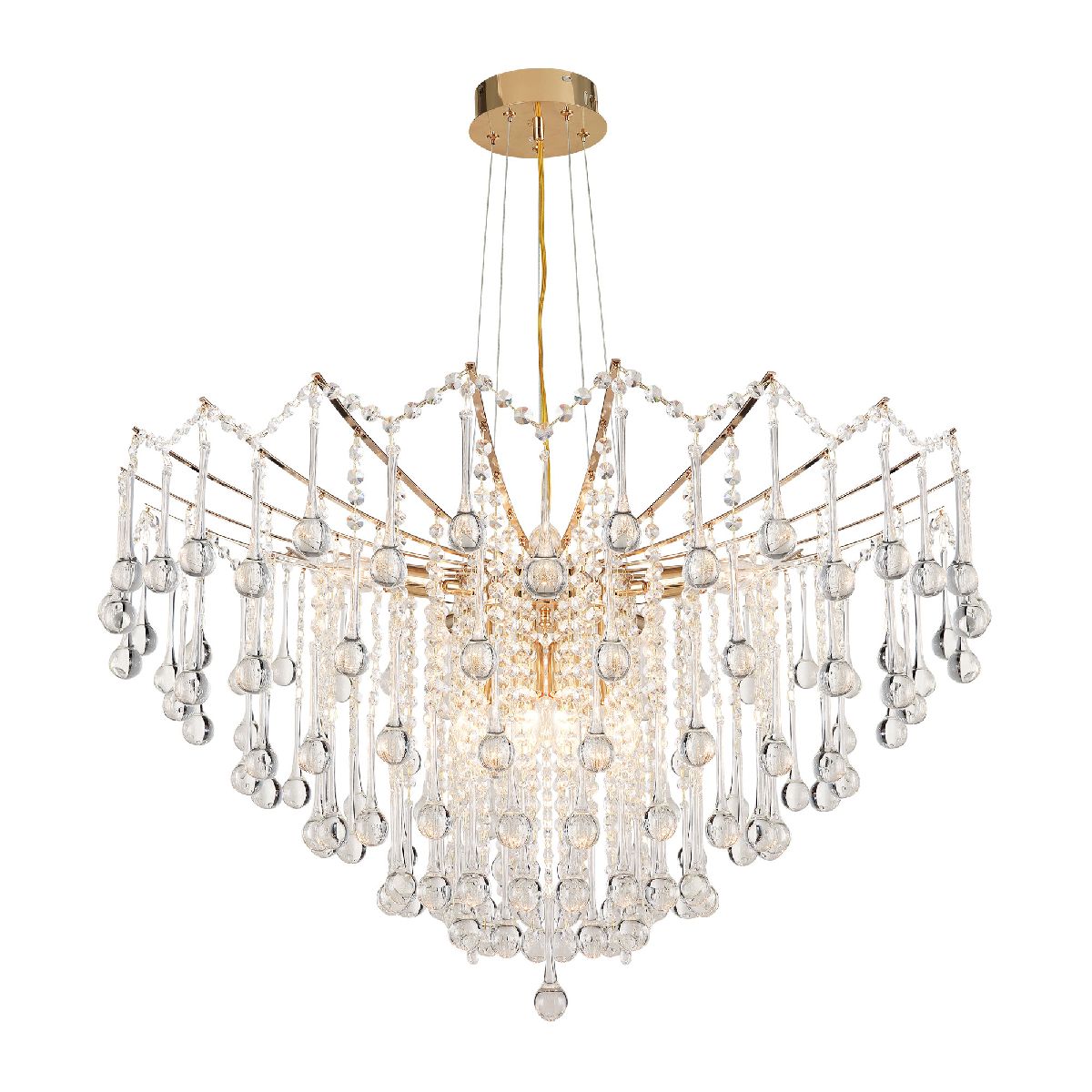 Подвесная люстра Modelux ML.6761.10 GD Подвесная люстра Modelux ML.6761.10 GD