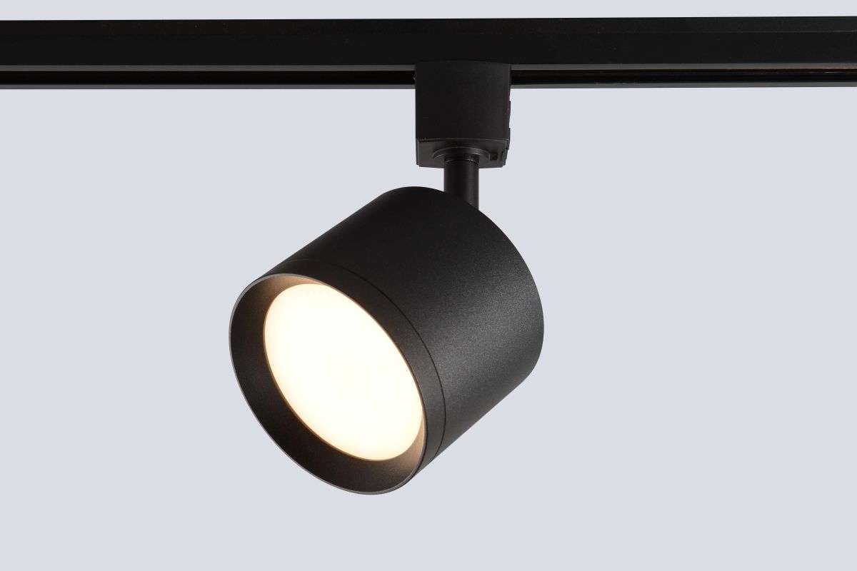 Трековый однофазный светильник Crystal Lux CLT 0.31 020 BK