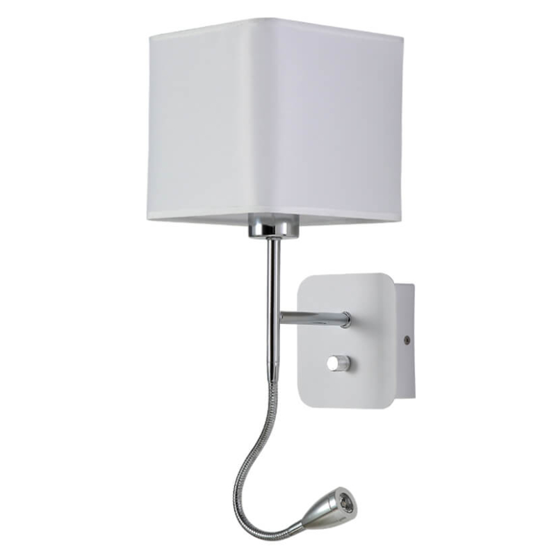 Бра Crystal Lux Paco AP2 Chrome/White Бра Crystal Lux Paco AP2 Chrome/White