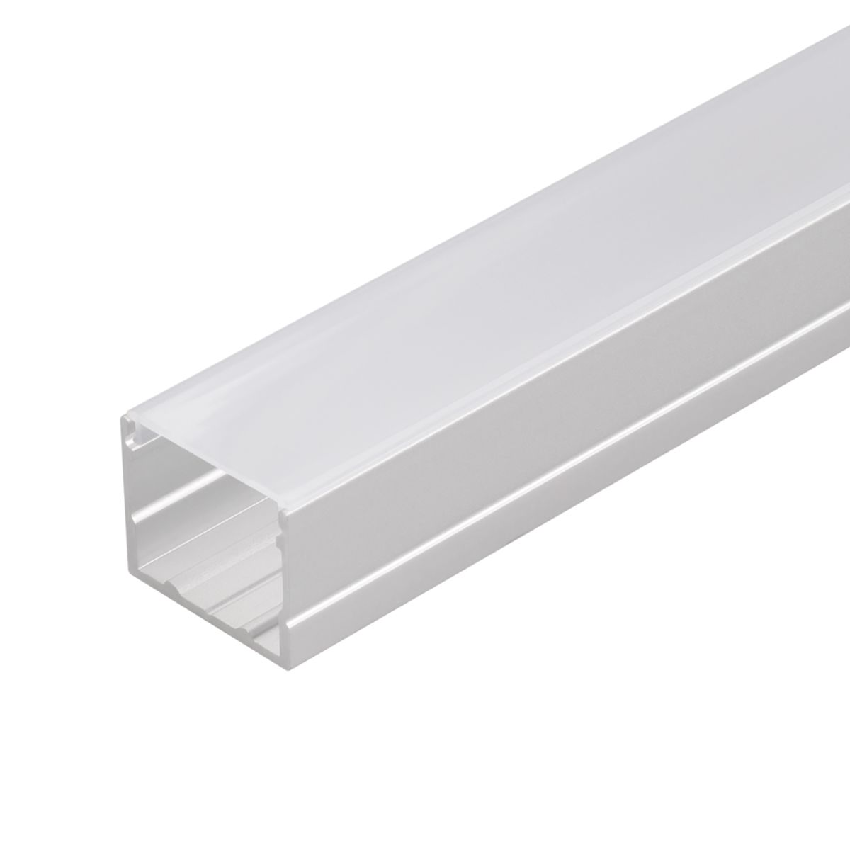 Профиль с экраном Arlight ARH-CH17-2000-ANOD (Алюминий) 055692 Профиль с экраном Arlight ARH-CH17-2000-ANOD (Алюминий) 055692