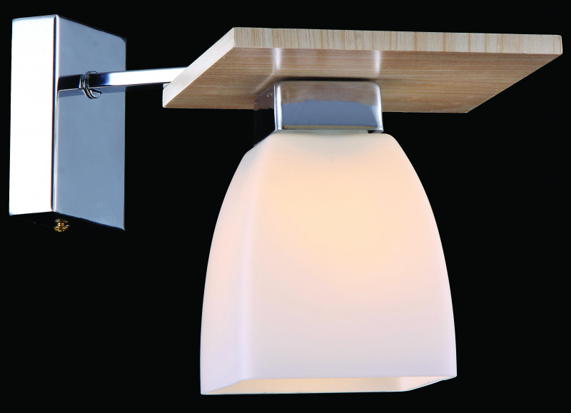 Бра Natali Kovaltseva Trento TRENTO 11401/1W CHROME, WHITE OAK Бра Natali Kovaltseva Trento TRENTO 11401/1W CHROME, WHITE OAK