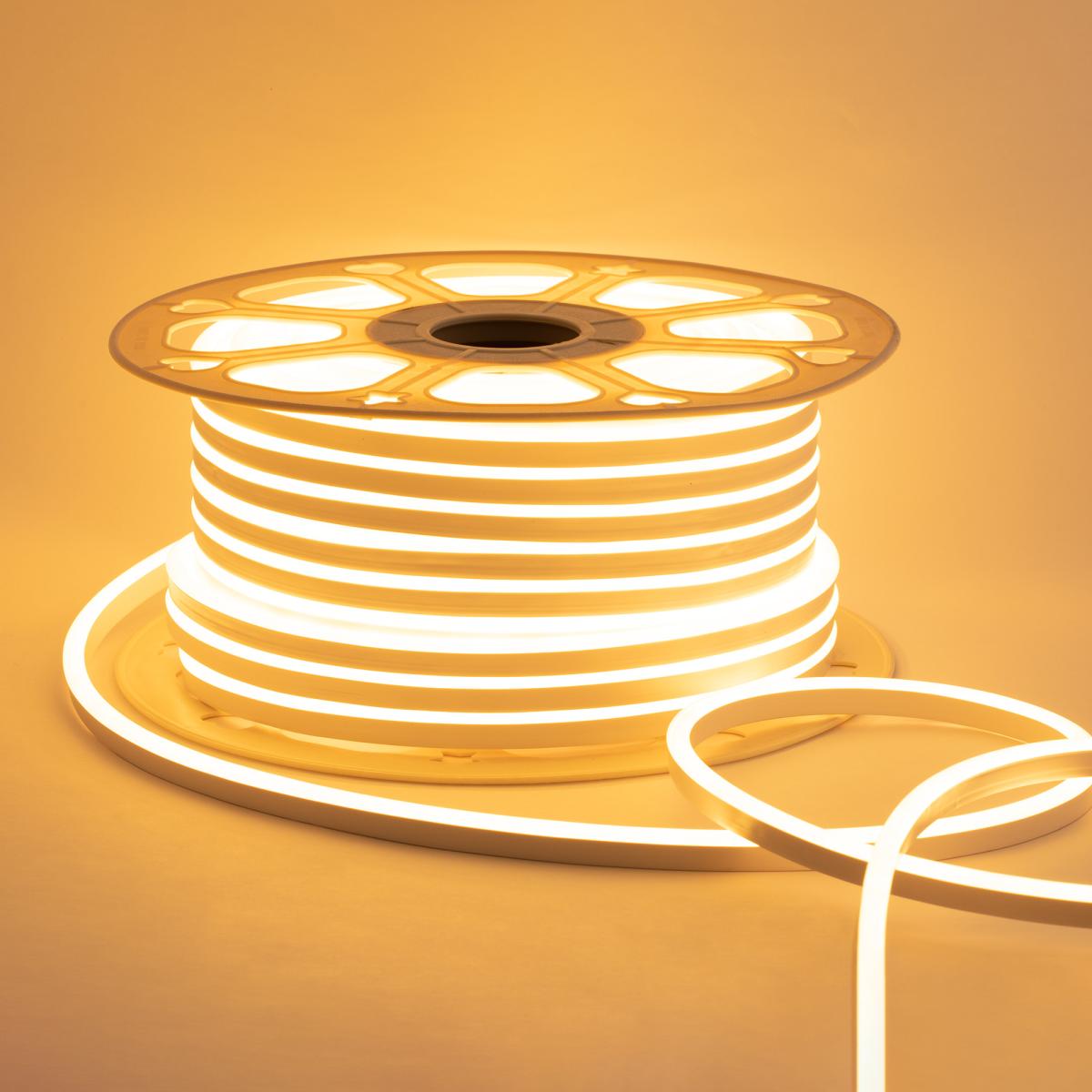 Светодиодный неон мини Apeyron Стандарт 220В 2835 5,5Вт/м 3000К 50м IP65 17-32