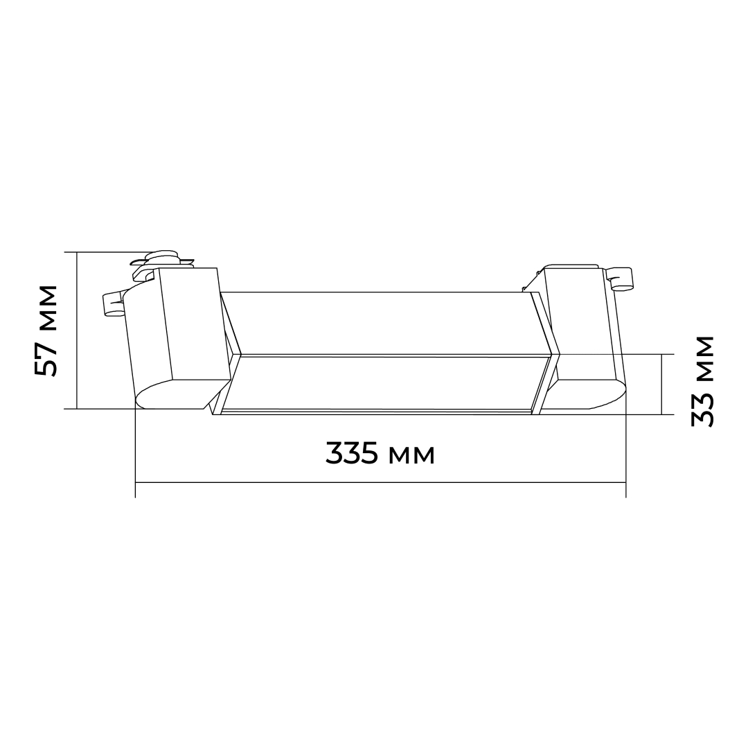 Трековый однофазный светильник Apeyron 25-10