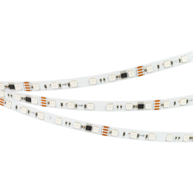 Светодиодная лента Arlight SPI-B60-10mm 24V RGB-PX6-RAM (15 W/m, IP20, 5060, 5m) 033447 Светодиодная лента Arlight SPI-B60-10mm 24V RGB-PX6-RAM (15 W/m, IP20, 5060, 5m) 033447