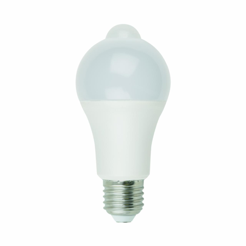 Лампа светодиодная (UL-00005713) Uniel E27 12W 4000K матовая LED-A60-12W/4000K/E27/PS+MS PLS10WH