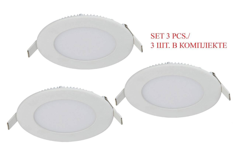Встраиваемый светильник Favourite Flashled  (в комлекте 3 шт) 1660-3C Встраиваемый светильник Favourite Flashled  (в комлекте 3 шт) 1660-3C