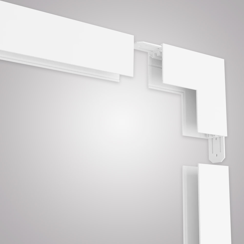 Угловой соединитель AM Group AM544 WH SMART