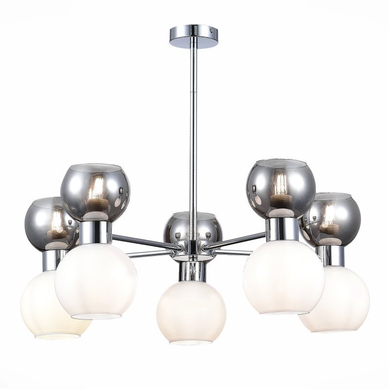 Люстра на штанге Evoluce Thonet SLE1138-102-10 Люстра на штанге Evoluce Thonet SLE1138-102-10