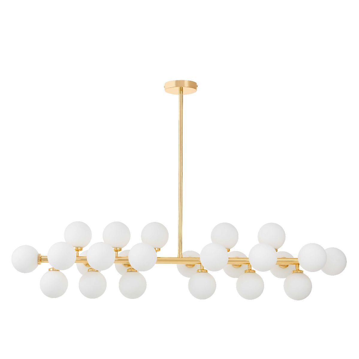 Люстра на штанге Lumina Deco Marsiada LDP 6033-24 GD