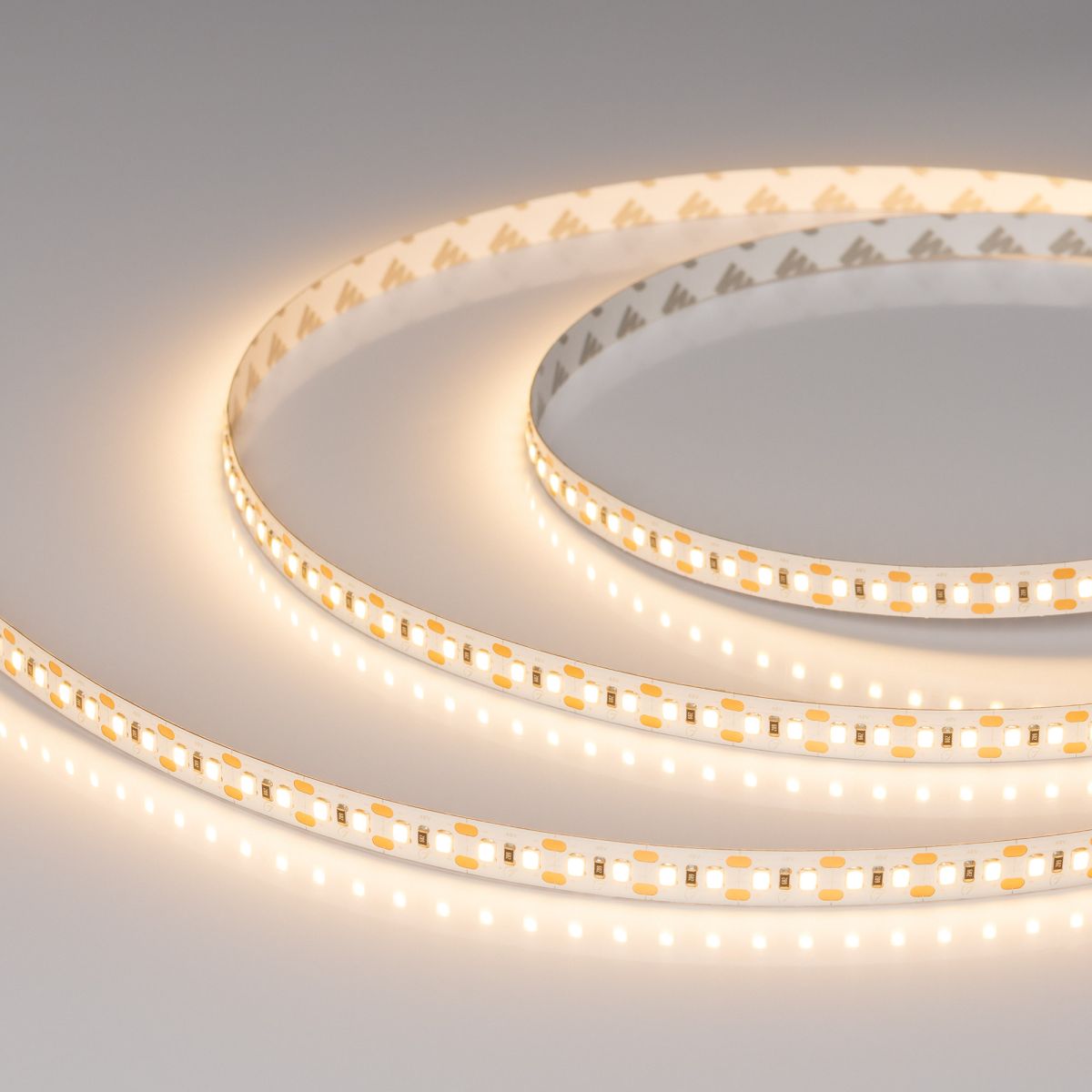 Светодиодная лента Arlight UL-A140-10mm 48V Warm3000-CX2 (8 W/m, IP20, 30m) (резка 2 светодиода) 064040