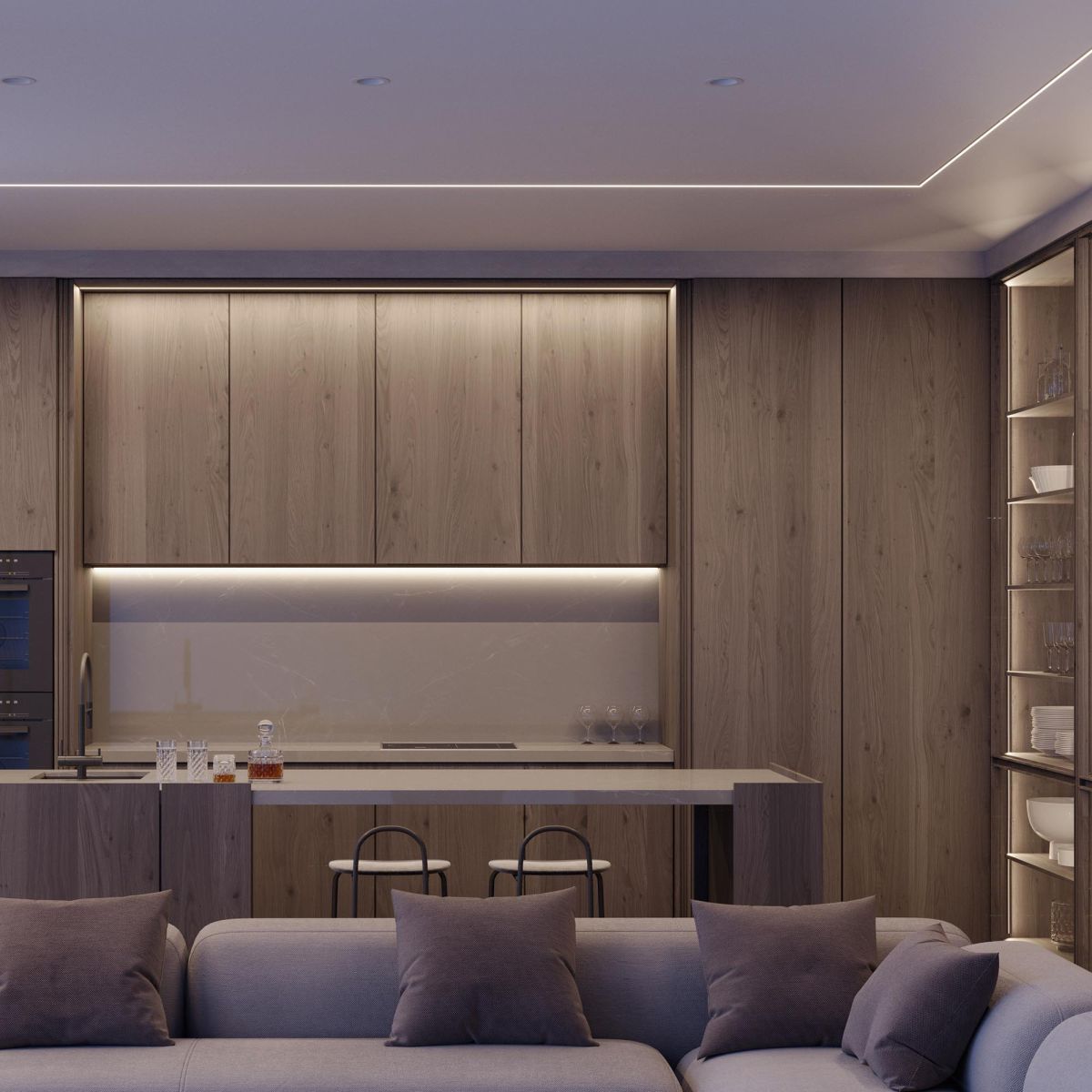 Профиль Arlight SL-MINI-15-3000 ANOD (Алюминий) 061608