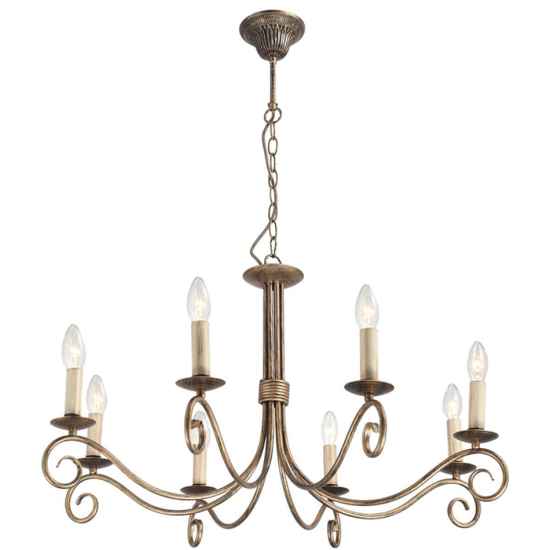 Подвесная люстра Lucia Tucci Fondi 330.8 Antique Подвесная люстра Lucia Tucci Fondi 330.8 Antique