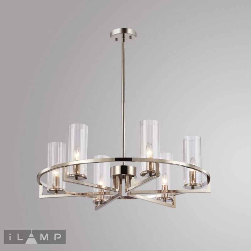Подвесная люстра iLamp Evolution 6806-6 NIC Подвесная люстра iLamp Evolution 6806-6 NIC