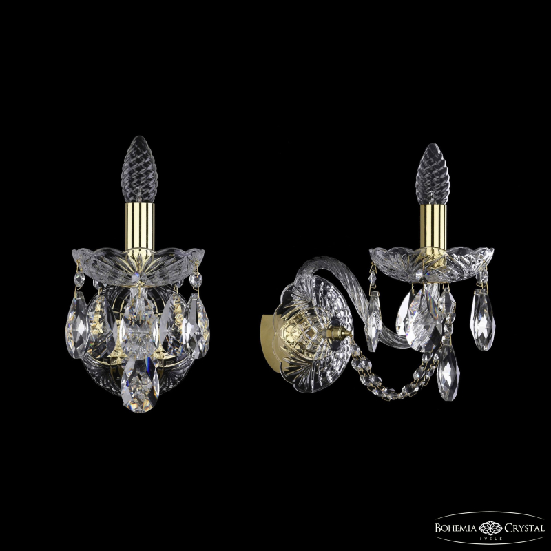 Бра Bohemia Ivele Crystal 1402B/1/160/XL G Бра Bohemia Ivele Crystal 1402B/1/160/XL G