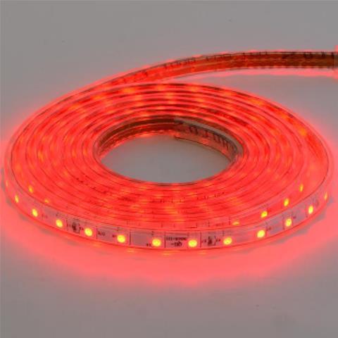 Светодиодная влагозащищенная лента Horoz 6W/m 60LED/m 5050SMD красный 50M 081-004-0001 (HL543L) HRZ00001220