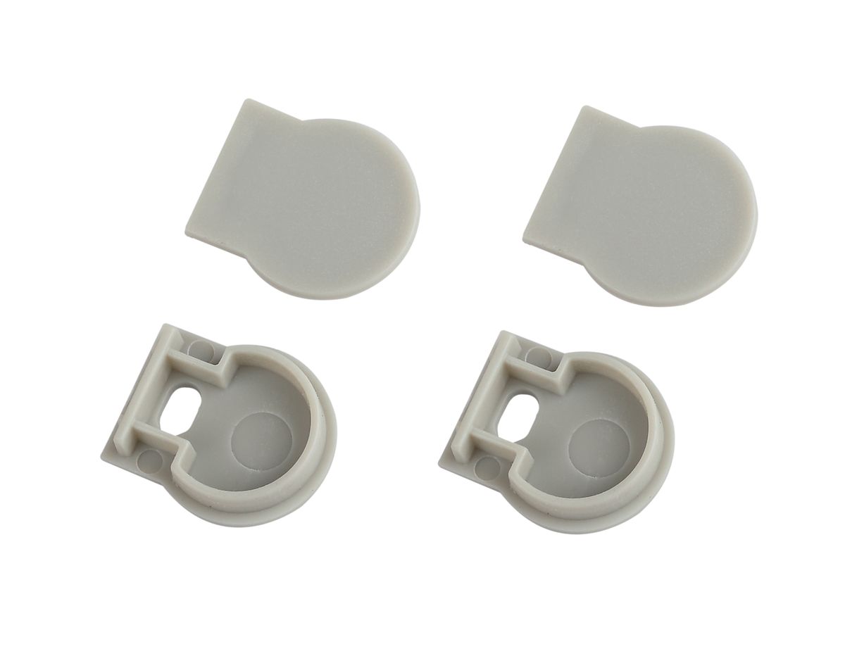 Набор заглушек Эра 1520-3 для профиля Эра 1520 2шт глухие 2шт с отверстием