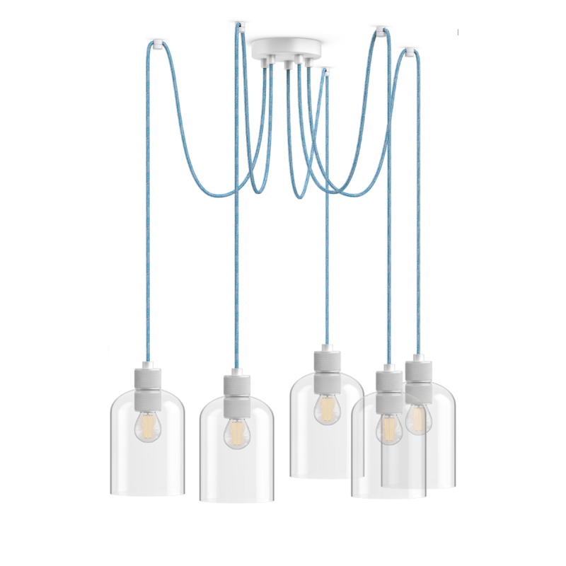 Подвесная люстра 33 Идеи PND.112.05.02.030.WH-S.27.TR Подвесная люстра 33 Идеи PND.112.05.02.030.WH-S.27.TR