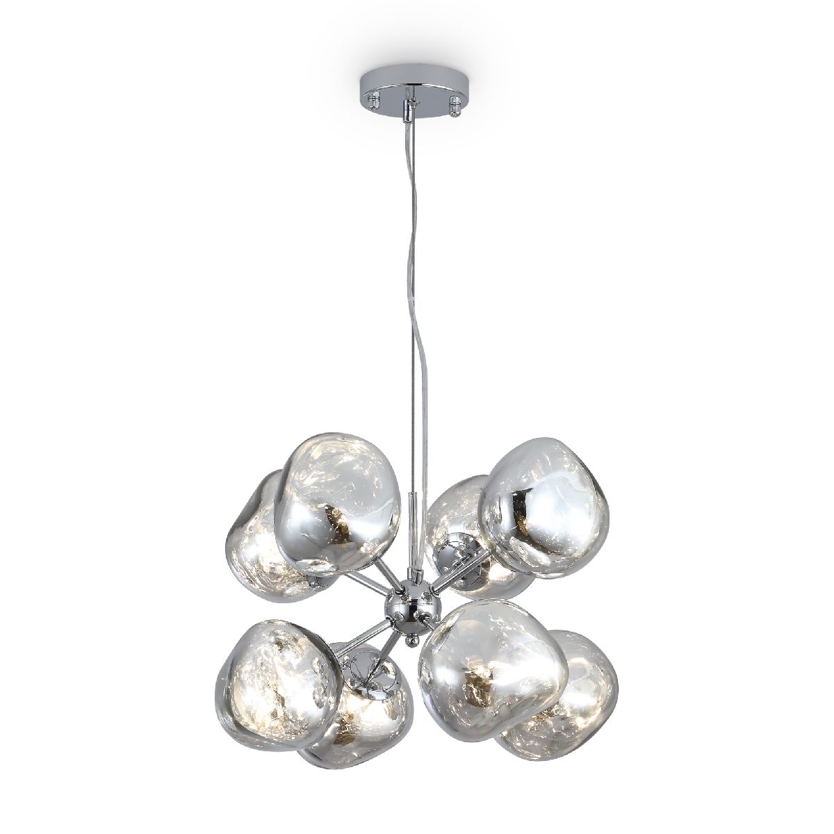 Подвесная люстра Freya Ejection FR5378PL-08SM Подвесная люстра Freya Ejection FR5378PL-08SM