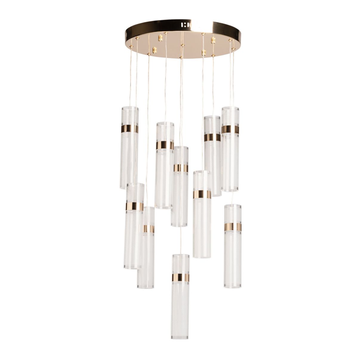 Каскадная люстра De Markt Конти 488013010