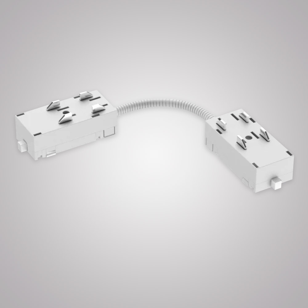 Угловой коннектор питания AM Group AM551 WH SMART