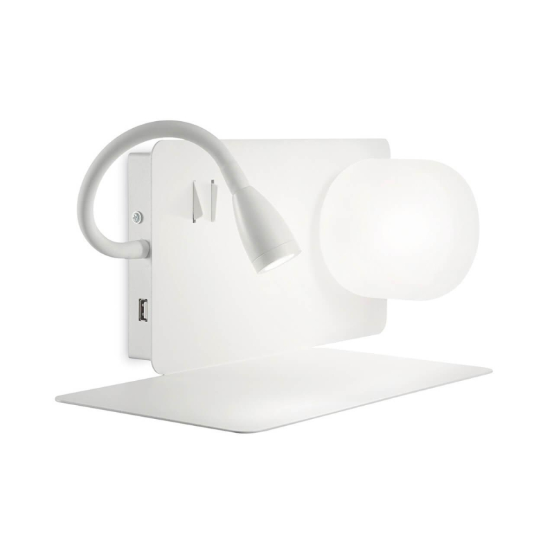 Бра Ideal Lux Book-1 AP2 Bianco 174792 Бра Ideal Lux Book-1 AP2 Bianco 174792