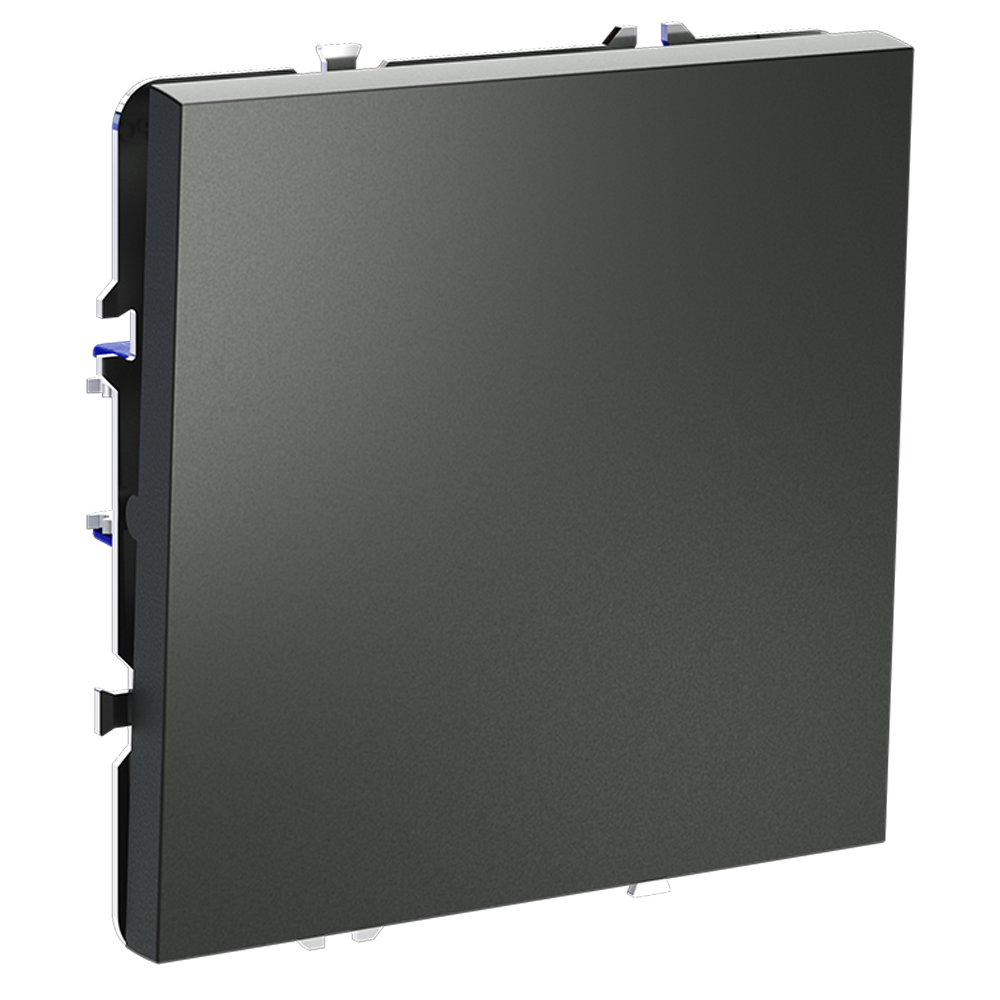 Выключатель с самовозвратом одноклавишный Voltum S70 VLS010606 (титан)