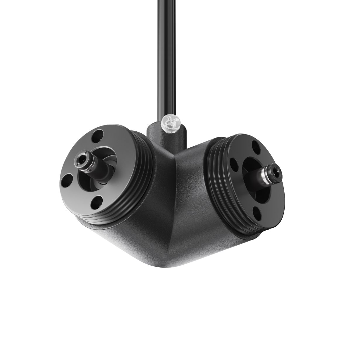 Угловой коннектор с вводом питания Maytoni Shelf CA014LC-P-B Угловой коннектор с вводом питания Maytoni Shelf CA014LC-P-B