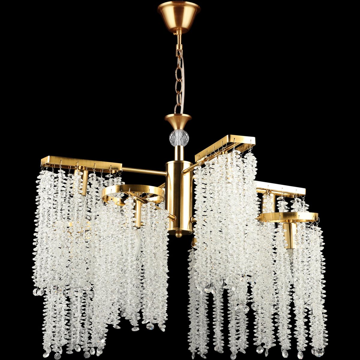 Подвесная люстра Reluce 02686-0.4-4+4 COP Подвесная люстра Reluce 02686-0.4-4+4 COP