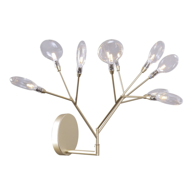 Бра Crystal Lux Evita AP9 Gold/Transparent Бра Crystal Lux Evita AP9 Gold/Transparent