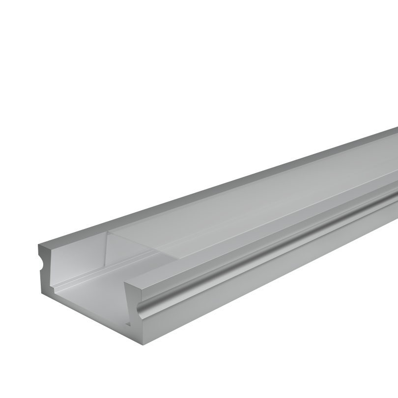 Профиль алюминиевый накладной Wolta WAP-S-24/6/2000-A