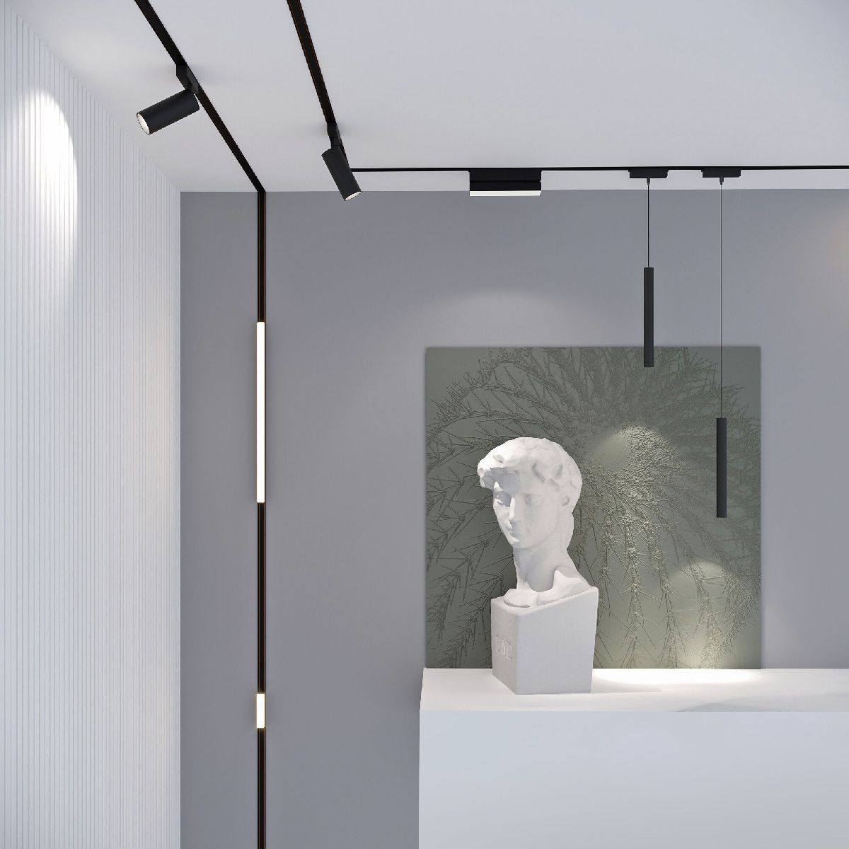 Трековый магнитный светильник Elektrostandard Flat magnetic 4690389198519 a063694