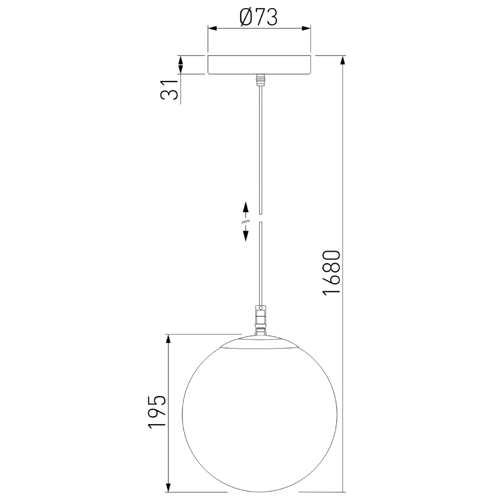 Уличный подвесной светильник Elektrostandard Sfera 4690389187896 a061035 Уличный подвесной светильник Elektrostandard Sfera 4690389187896 a061035