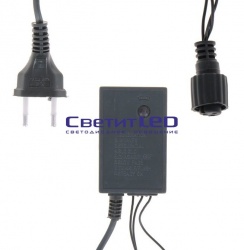 Контроллер для гирлянд УМС, до 1000 LED 3W 8 реж. IP44