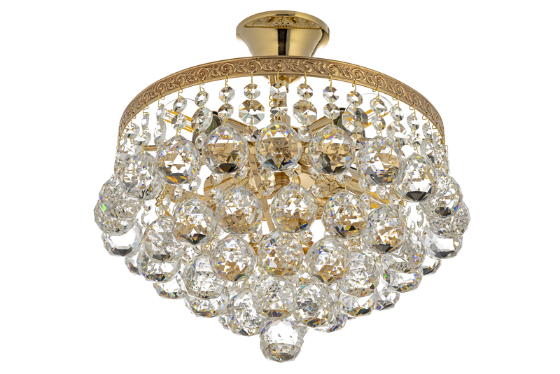 Люстра на штанге Arti Lampadari Castellana E 1.3.30.501 G