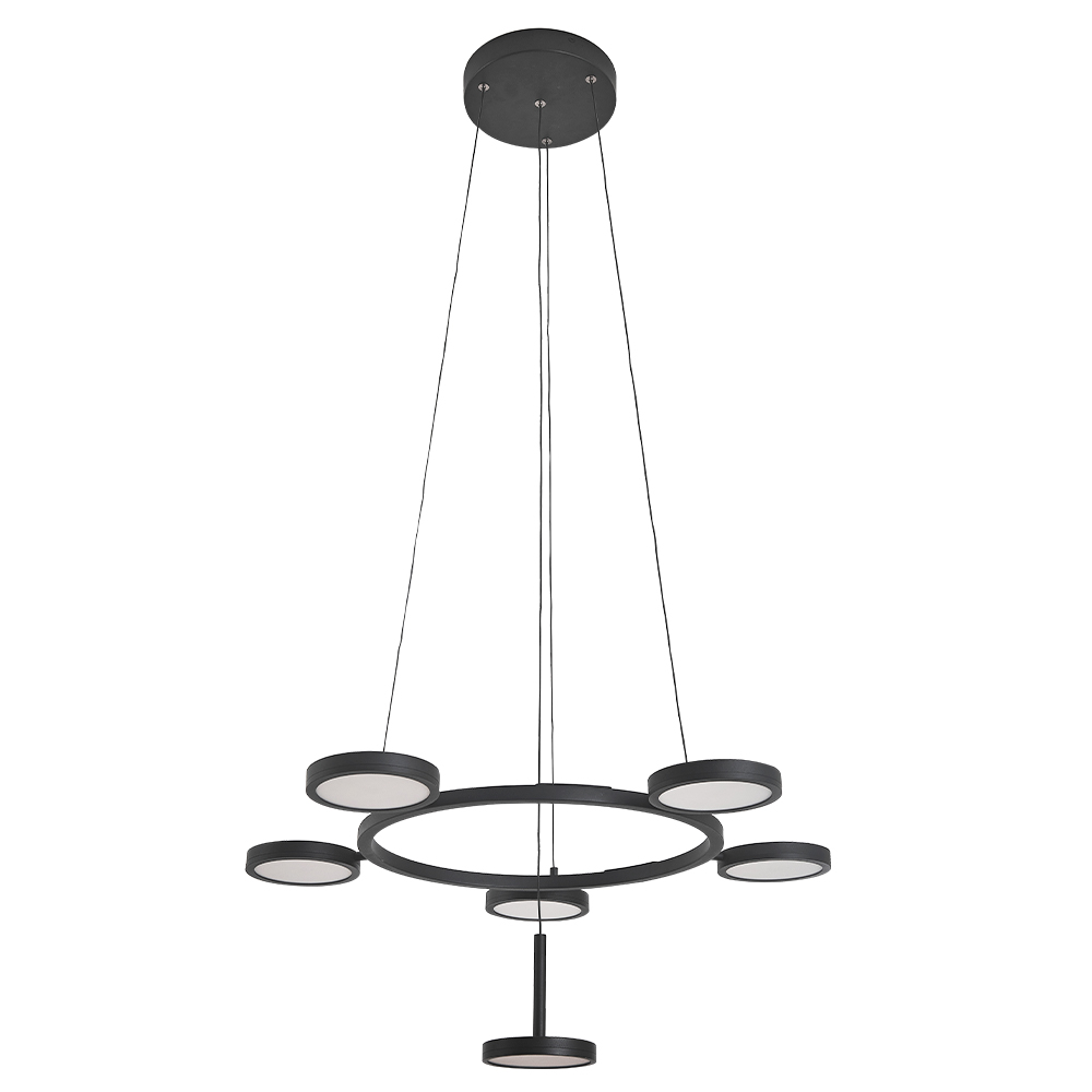 Подвесная люстра Crystal Lux CLT 027C6 D700 BL Подвесная люстра Crystal Lux CLT 027C6 D700 BL