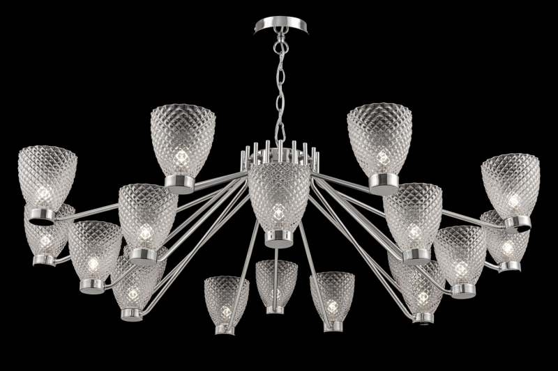 Подвесная люстра Maytoni Ralar MOD068PL-18CH Подвесная люстра Maytoni Ralar MOD068PL-18CH