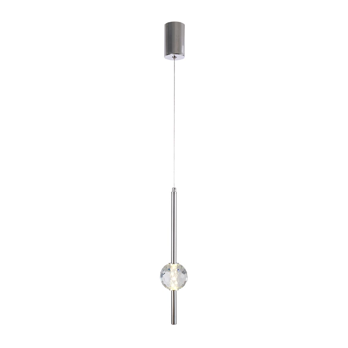 Подвесной светильник Indigo Ciondolo 11066/1P Chrome V000171L Подвесной светильник Indigo Ciondolo 11066/1P Chrome V000171L